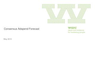 Consensus Adspend Forecast