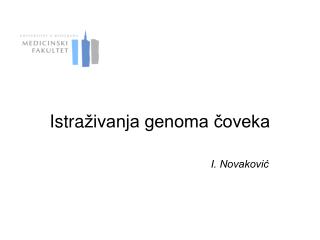 Istra živanja genoma čoveka