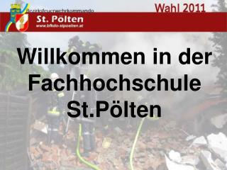 Willkommen in der Fachhochschule St.Pölten