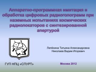 Лепёхина Татьяна Александровна Николаев Вадим Игоревич