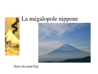 La mégalopole nippone