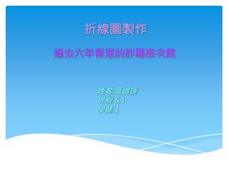 折線圖製作