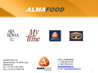 ALMA FOOD