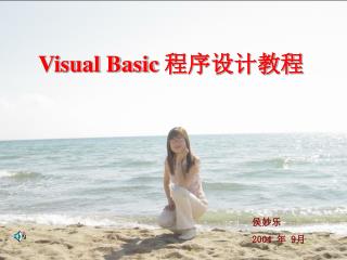 Visual Basic 程序设计教程