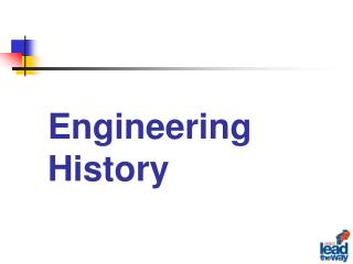 Engineering History
