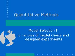 Quantitative Methods