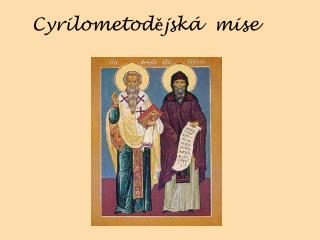 Cyrilometodějská mise