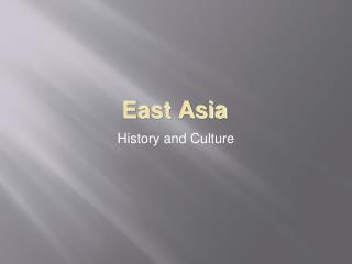 East Asia