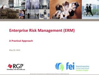 Enterprise Risk Management (ERM)