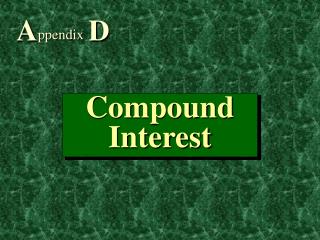 Compound Interest