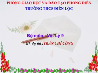 PHÒNG GIÁO DỤC VÀ ĐÀO TẠO PHONG ĐIỀN