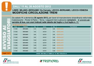 Foglio 1 di 11