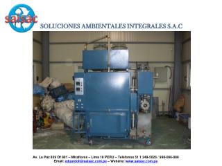 SOLUCIONES AMBIENTALES INTEGRALES S.A.C