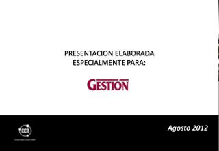 Presentación elaborada especialmente para: