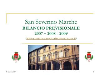 Valenza dei bilanci di previsione