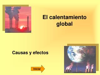 El calentamiento global