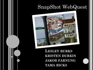 Lesley burks kristen durkin jakob farnung tama ricks