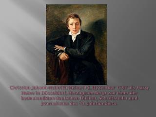 Heinrich Heine. Jugend und Lehrjahre