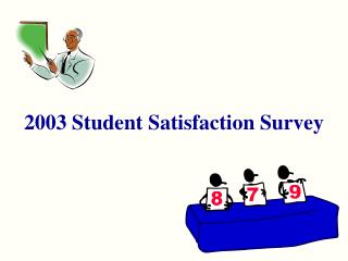 2003 Student Satisfaction Survey