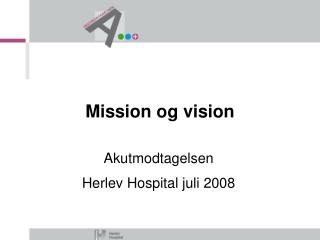 Mission og vision