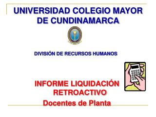 UNIVERSIDAD COLEGIO MAYOR DE CUNDINAMARCA