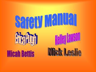 Safety Manual