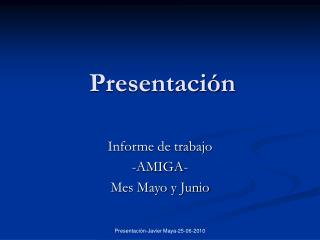 Presentación