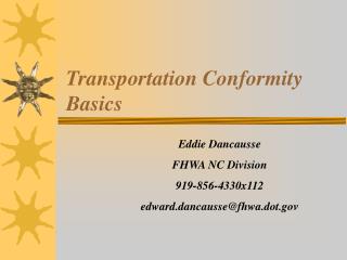 Transportation Conformity Basics