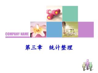 第三章 统计整理