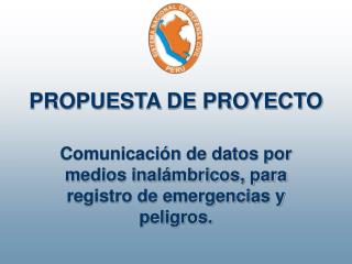 PROPUESTA DE PROYECTO