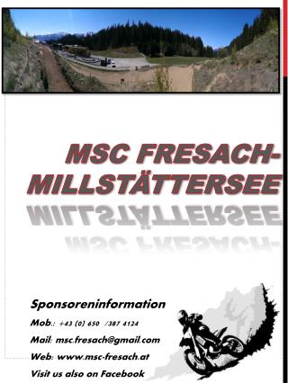 MSC FRESACH-MILLSTÄTTERSEE