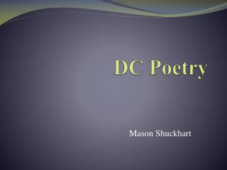 DC Poetry