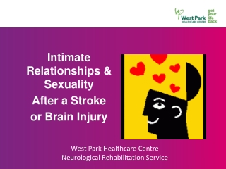 Intimate Relationships & Sexuality After a Stroke or Brain Injury