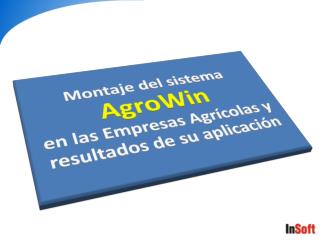 Definición de AgroWin