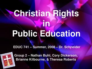 Christian Rights in Public Education