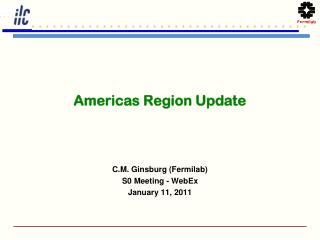 Americas Region Update