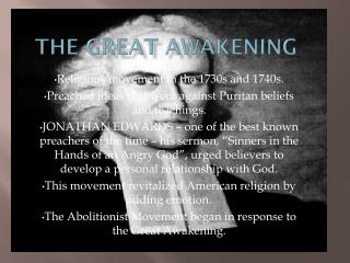 The Great Awakening