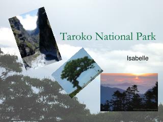 Taroko National Park