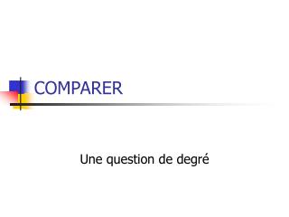 COMPARER