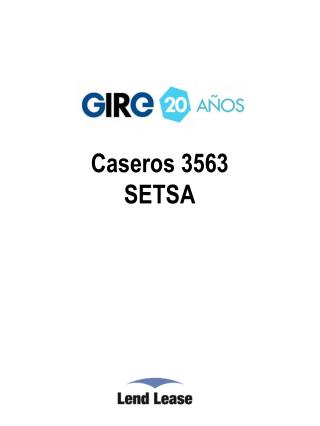 Caseros 3563 SETSA