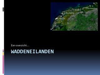 Waddeneilanden