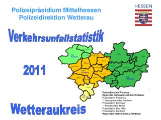 Polizeipräsidium Mittelhessen Polizeidirektion Wetterau