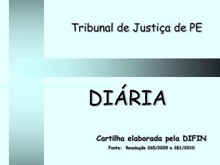 Tribunal de Justiça de PE