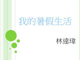 我的暑假生活