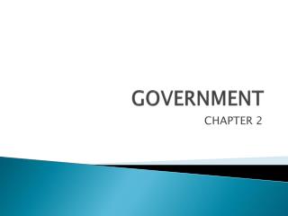 GOVERNMENT