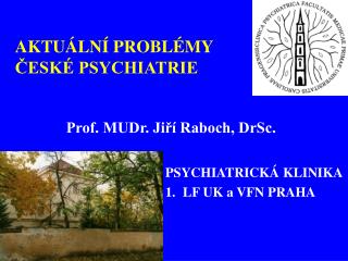 AKTUÁLNÍ PROBLÉMY ČESKÉ PSYCHIATRIE