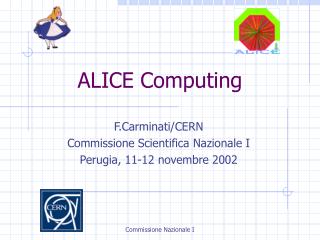ALICE Computing