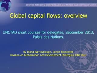 Global capital flows: overview