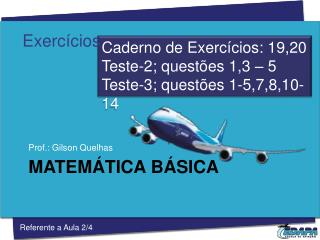 MATEMÁTICA Básica