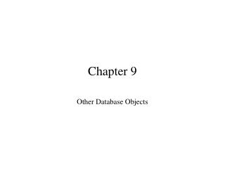 Chapter 9